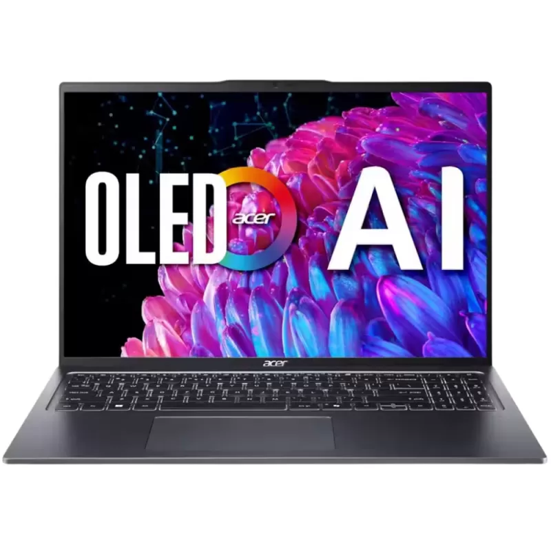 Notebook Acer Swift Go 16 SFG16-72-5844 16" OLED Intel Core Ultra 5 125H 8/512GB W11H - Steel Gray