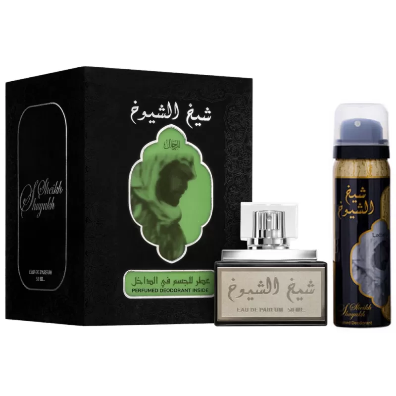 Perfume Lattafa Sheikh Al Shuyukh EDP Unisex 50mL + Body Spray 75mL