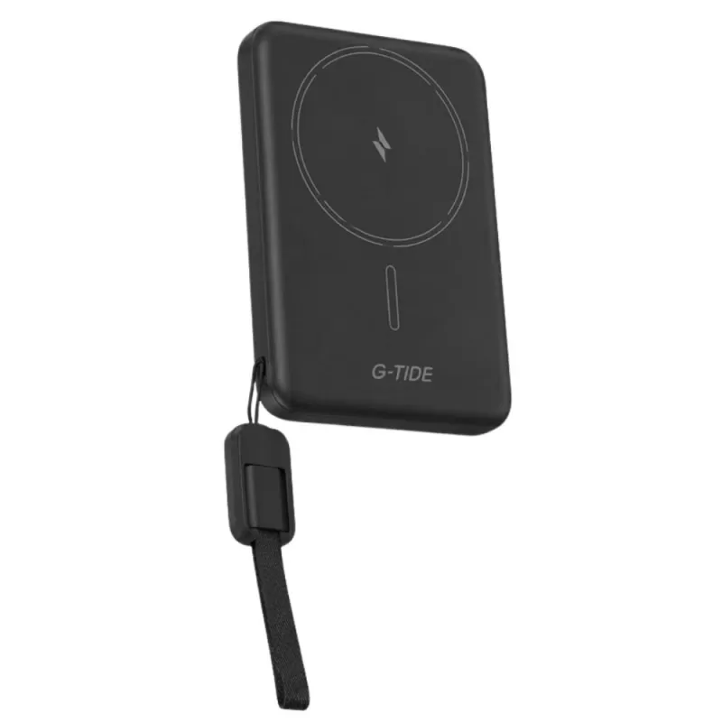 Cargador Portátil Magnético G-Tide Slim 01 5000mAh 20W - Black