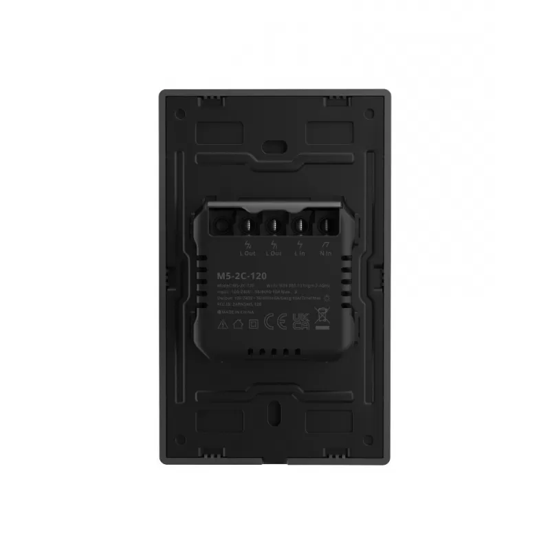 Interruptor de Pared Smart Sonoff M5-2C-120 Wi-Fi 2V - Dim Gray
