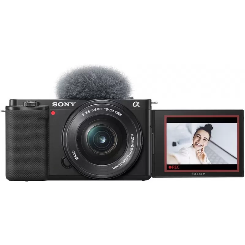 Cámara Sony ZV-E10 Kit E PZ 16-50mm F3.5-5.6 OSS - Black