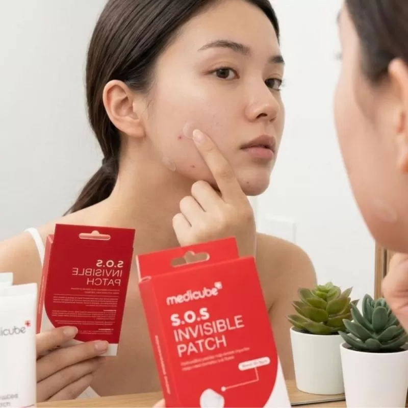 Parche Facial Medicube S.O.S Invisible - 36 Patches