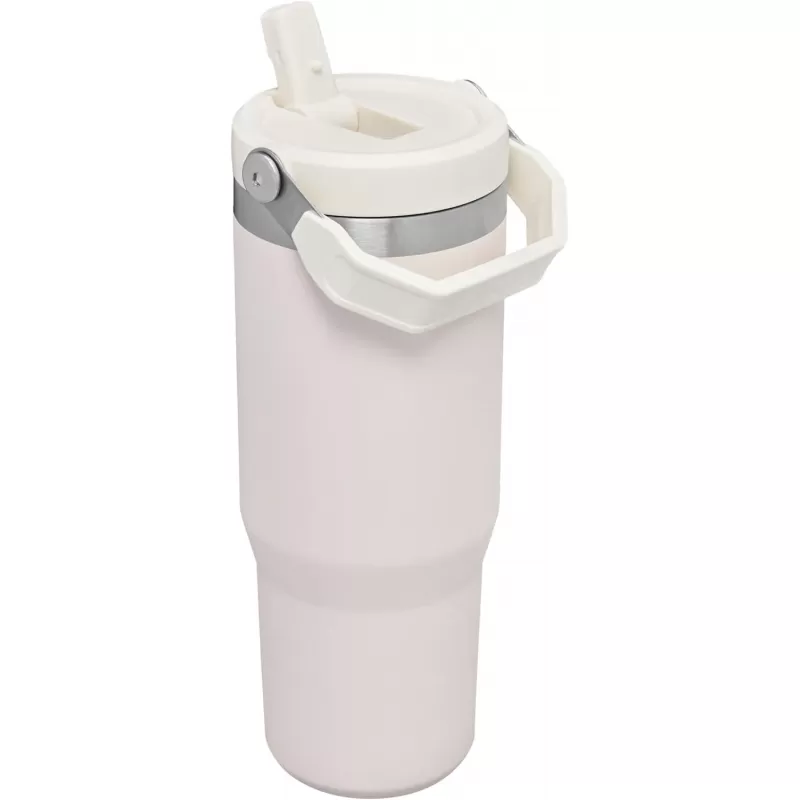 Termo Stanley Classic The IceFlow Flip Straw Tumbler 887mL - Rose Quartz