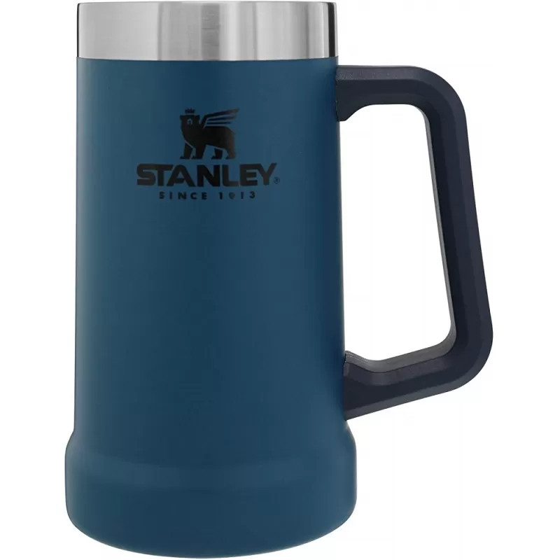 Manija Stanley Adventure Big Grip Beer Stein 709ml - Blue