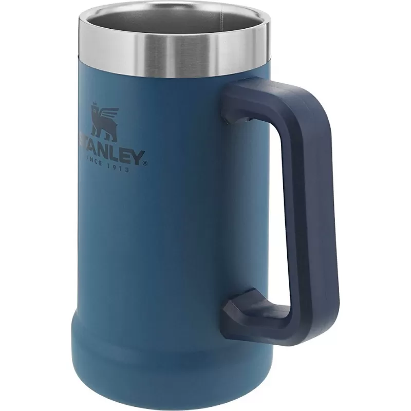 Manija Stanley Adventure Big Grip Beer Stein 709ml - Blue