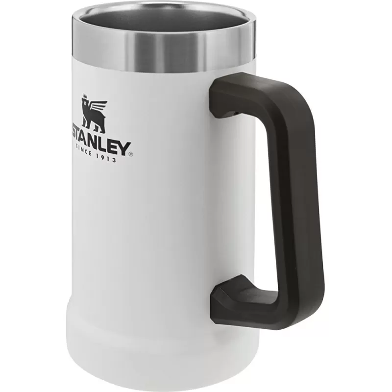 Manija Stanley Adventure Big Grip Beer Stein 709ml - White (70-15703-007)