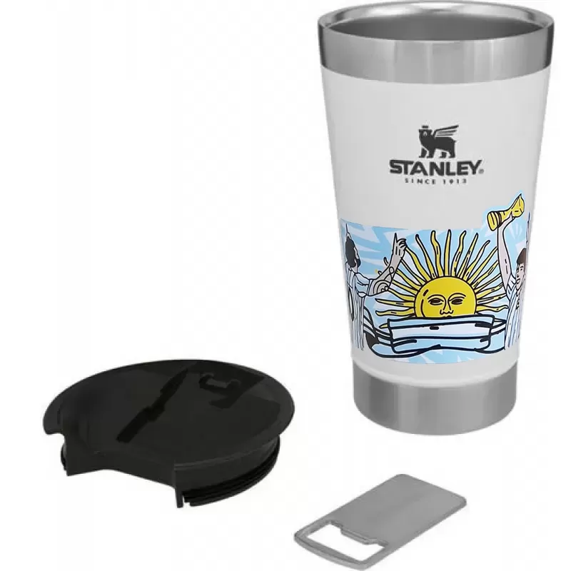 Vaso Térmico Stanley Adventure Stay Chill Beer Pint 473ml - Polar White Argentina