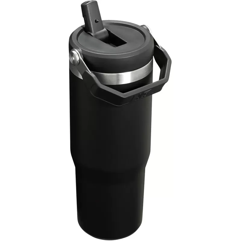 Termo Stanley The IceFlow Flip Straw Tumbler 887mL - Black 2.0