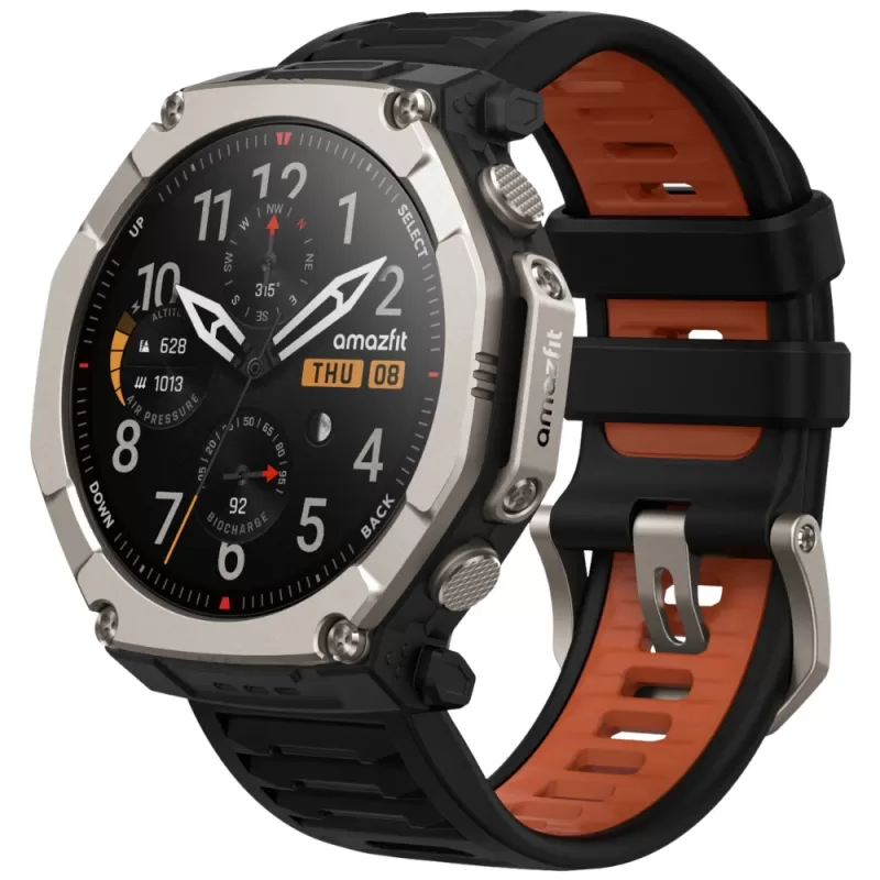 Reloj Smart Amazfit T-Rex Ultra 2 A2550 - Magma Black