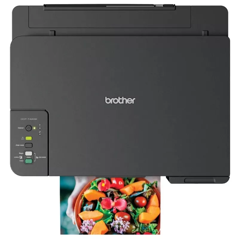 Impresora Multifuncional Brother DCP-T420W InkBenefit Tank Wi-Fi 220V - Black (Caja Fea)