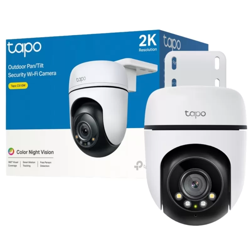 Cámara IP TP-Link Tapo C510W 2K 360° Wi-Fi - White