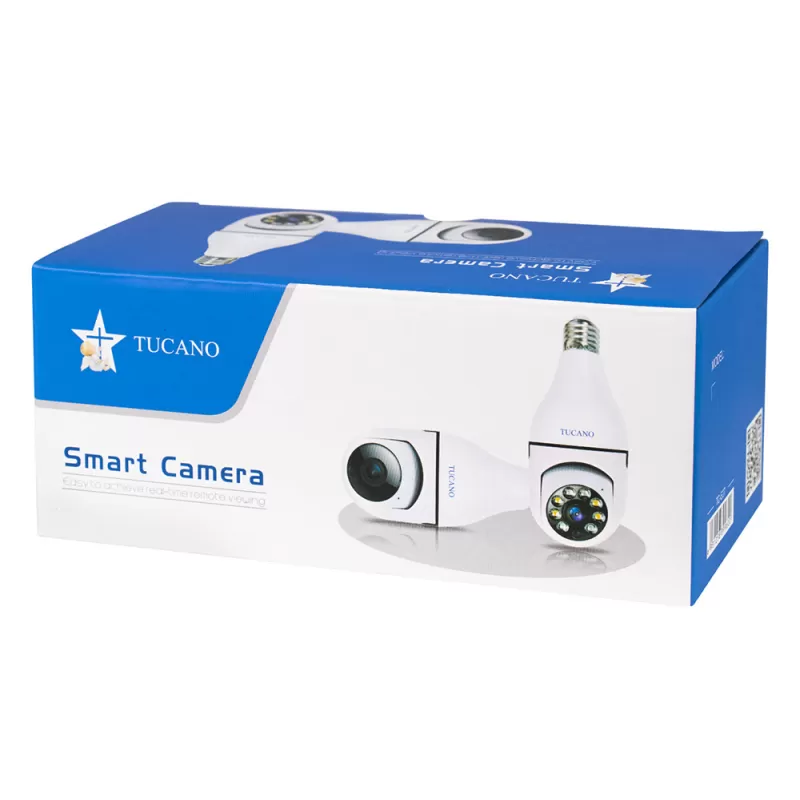 Cámara Smart IP Tucano TC-E27 HD Wi-Fi - Blanco