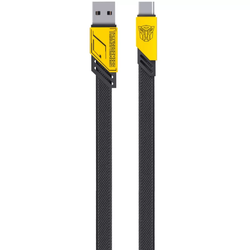 Cable Transformer USB-A/USB-C TF-A08 65W (1.5m) - Black