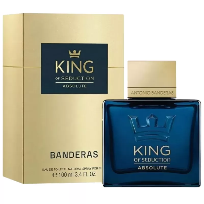 Perfume Antonio Banderas King of Seduction Absolute EDT Masculino - 100ml