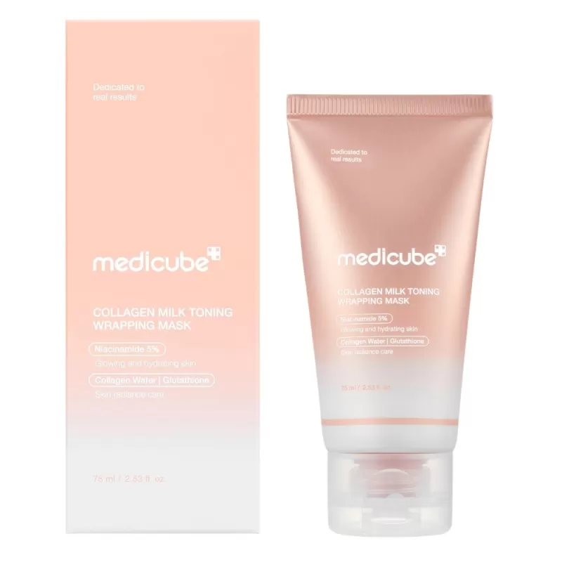 Mascarilla Facial Medicube Collagen Milk Toning Wr...