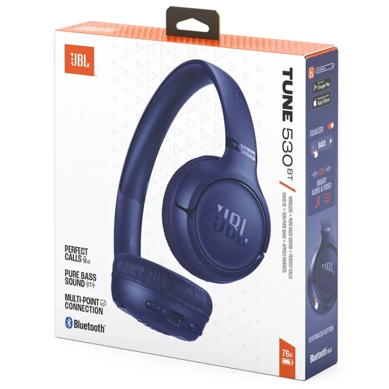 Auricular JBL Tune 530BT Bluetooth - Blue
