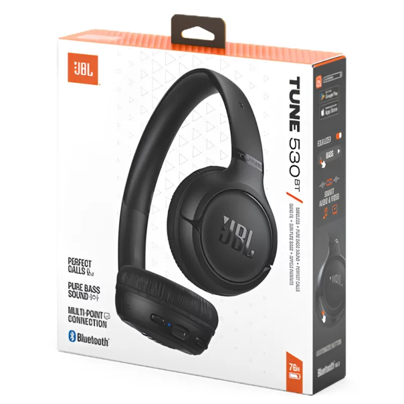Auricular JBL Tune 530BT Bluetooth - Black