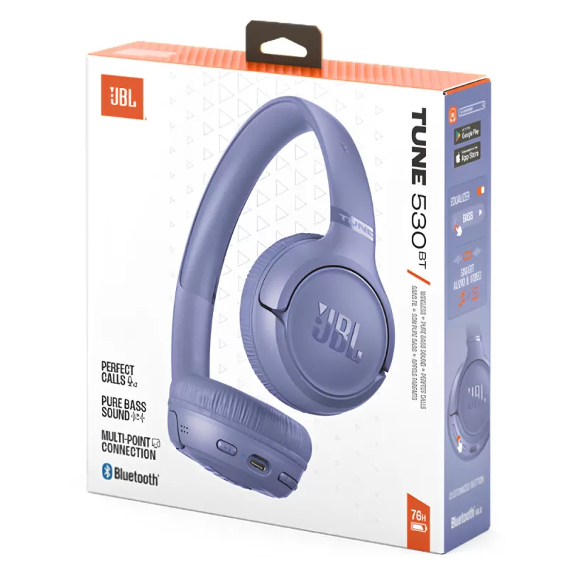 Auricular JBL Tune 530BT Bluetooth - Lavander