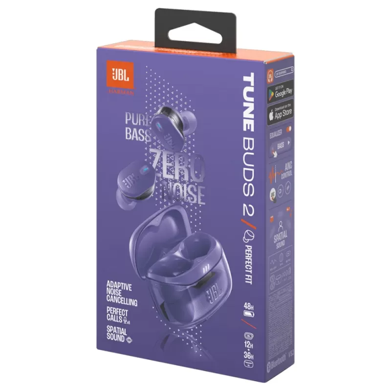 Auricular JBL Tune Buds 2 Bluetooth - Ghost Mauve