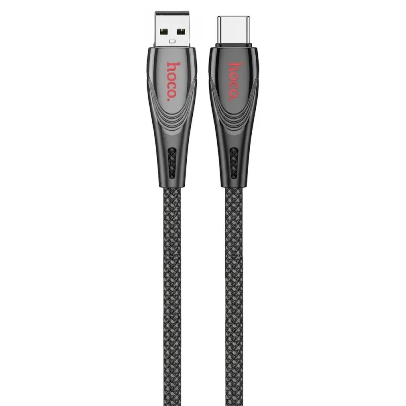 Cable Hoco USB-A/ USB-C U133 (1.2m) - Black