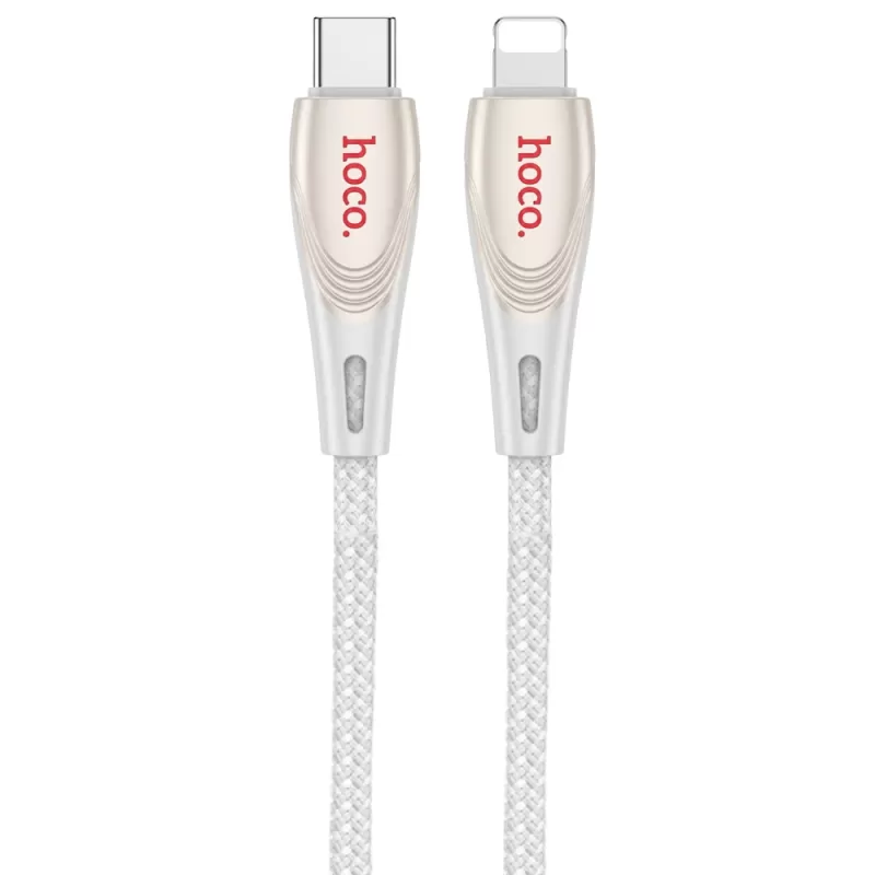Cable Hoco USB-C/Lightning U133 27W (1.2m) - Gray