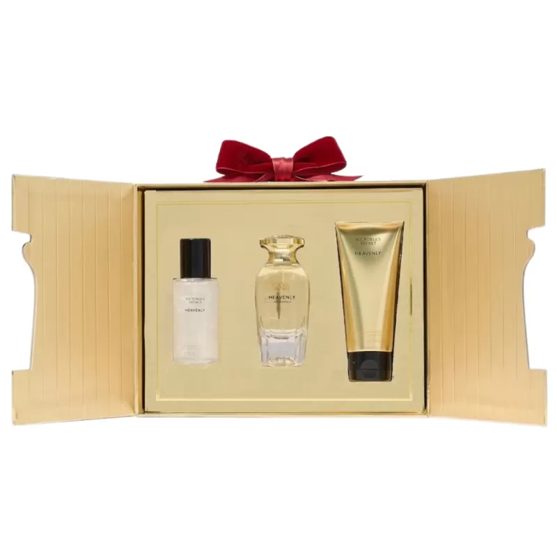 Kit Victoria's Secret Heavenly Body Lotion 100mL (3 PCS) - Femenino