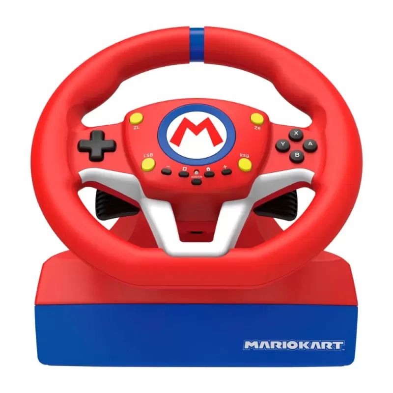 Volante Hori para Nintendo Switch Mario Kart Racing Wheel Pro Mini (NSW-204U)