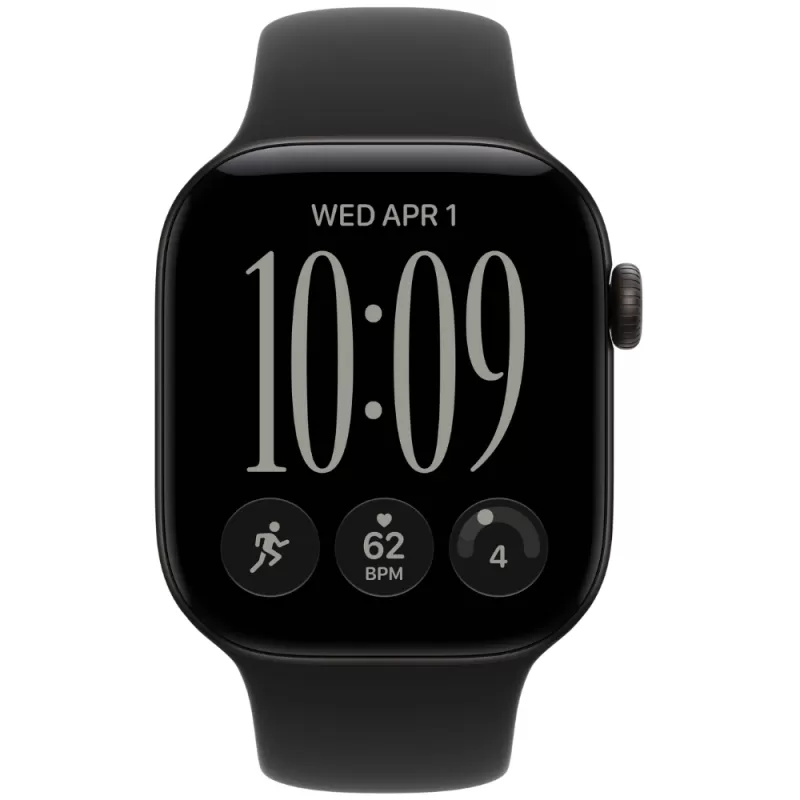Apple Watch Series 12 MJEC4BE/A 42mm GPS - Black Aluminum/Sport Band