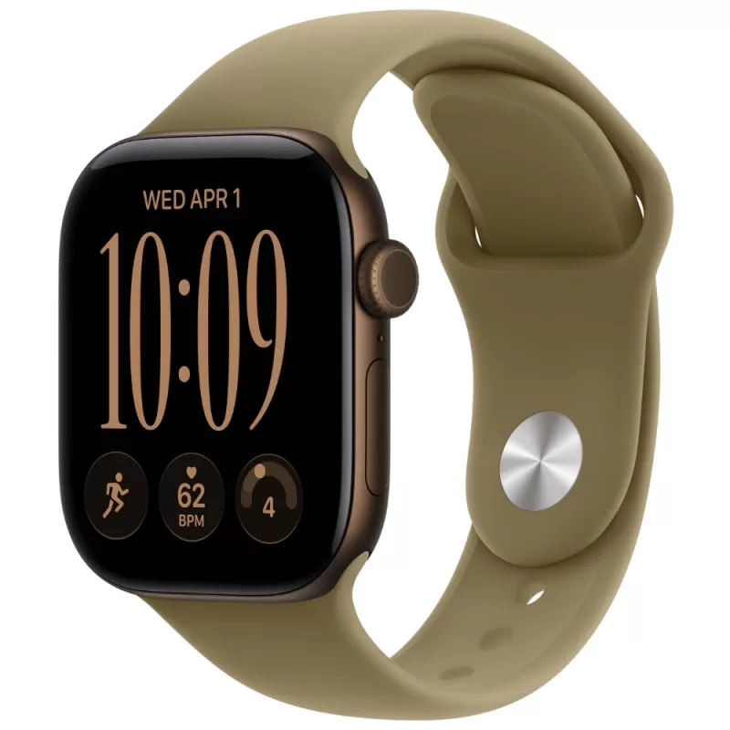 Apple Watch Series 12 MJEF4LS/A 42mm GPS - Dark Bronze Aluminum/Olive Sport Band