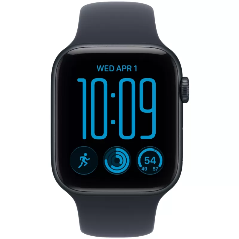 Apple Watch SE 3 MJL94LW/A 44mm GPS - Midnight Aluminum/Navy Blue Sport Band