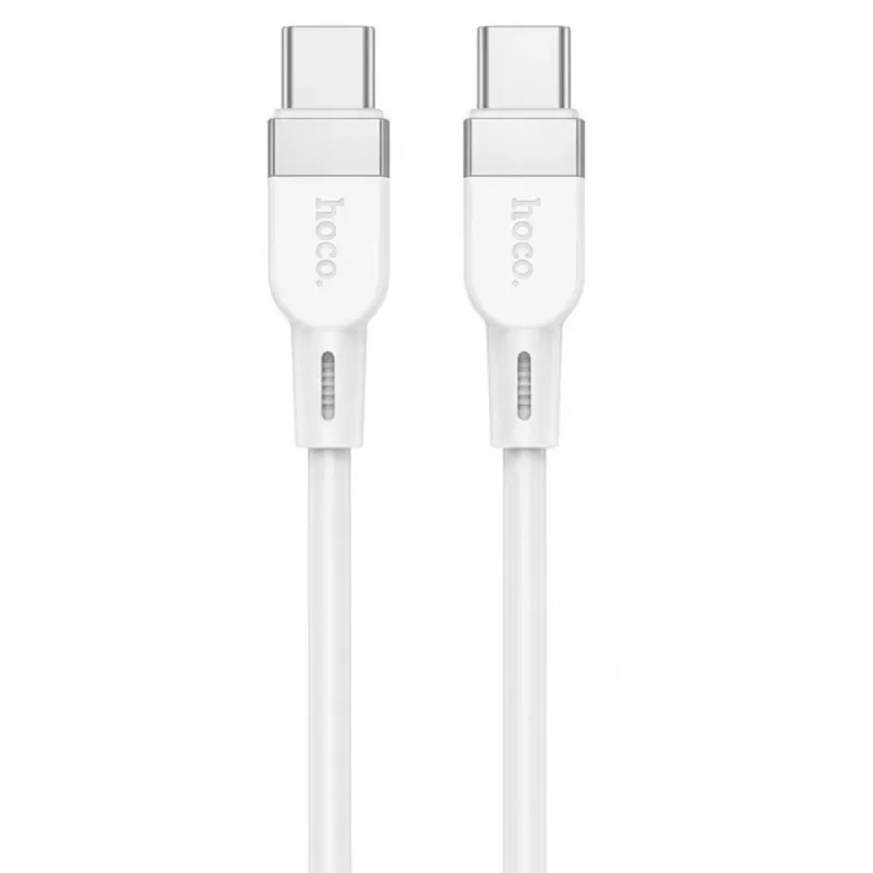 Cable Hoco USB-C/USB-C X109 60W (1m) - White