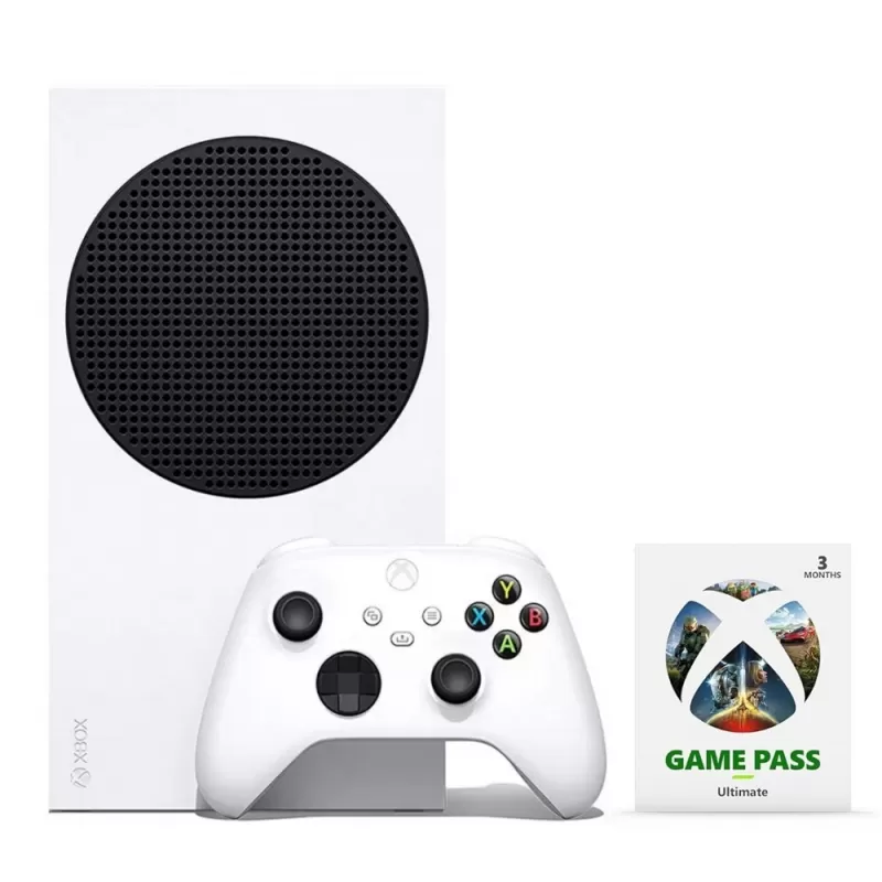Consola Microsoft Xbox Series S Digital 1883 512GB SSD - Robot White + Gamepass