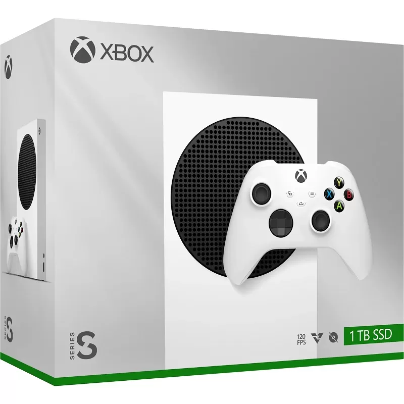 Consola Microsoft Xbox Series S Digital 1883 1TB SSD - Robot White (Caja Fea)
