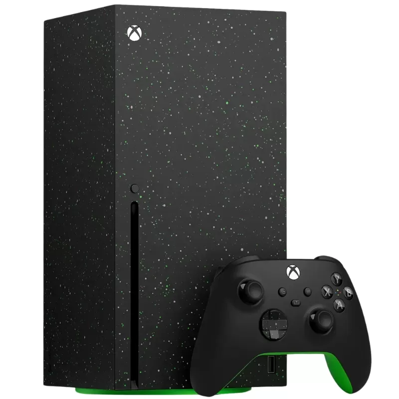 Consola Microsoft Xbox Series X Disk 1882 4K 2TB SSD - Galaxy Black (Caja Fea)