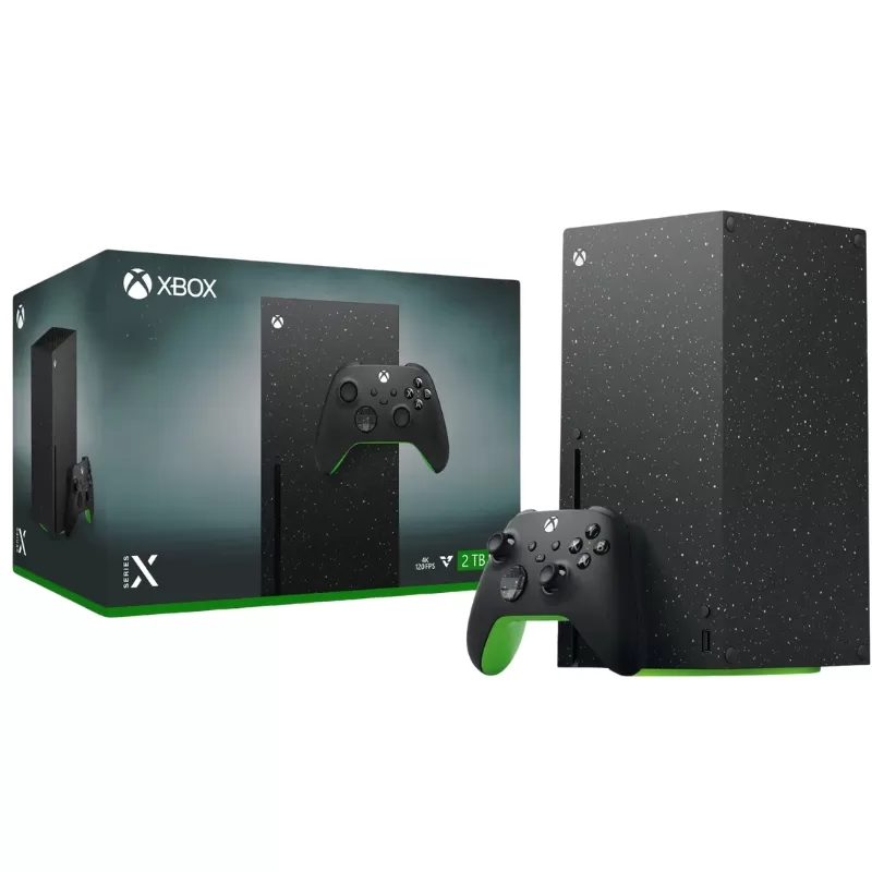Consola Microsoft Xbox Series X Disk 1882 4K 2TB SSD - Galaxy Black (Caja Fea)