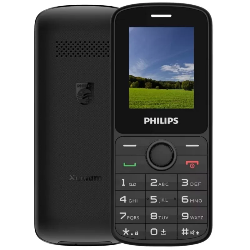 Celular Philips 2000 Series Xenium E2101 DS 2G 1.77" - Black