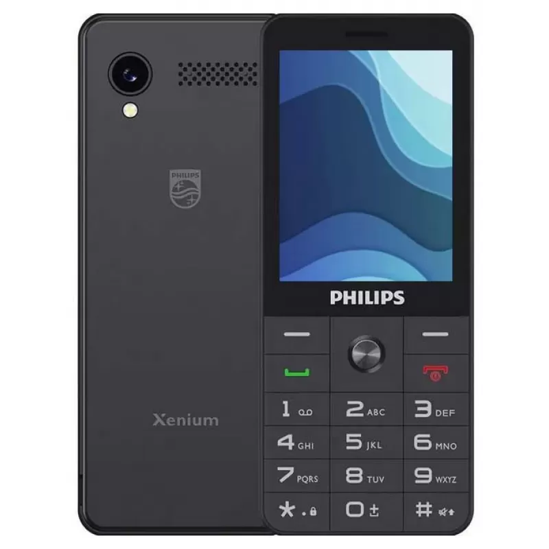 Celular Philips 6000 Series Xenium E6808 DS 4G 2.8" - Black