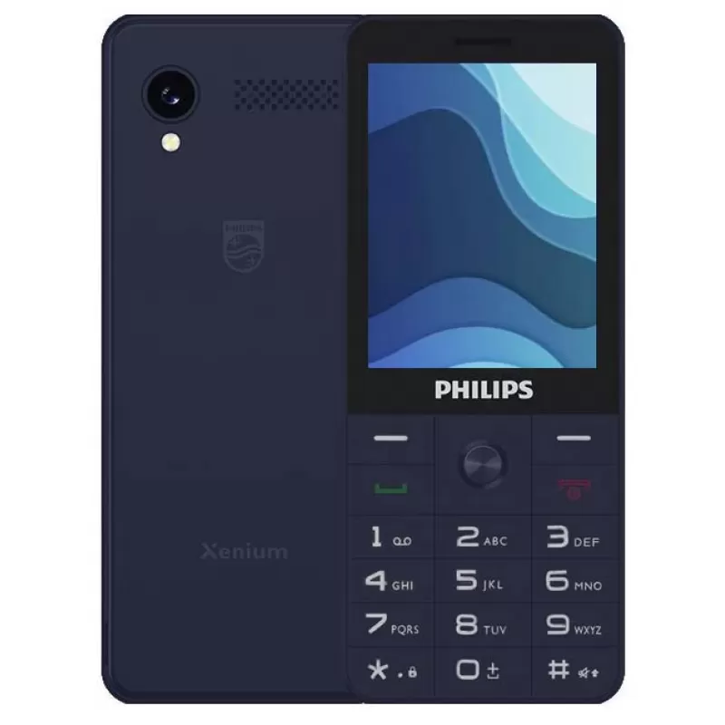 Celular Philips 6000 Series Xenium E6808 DS 4G 2.8" - Blue