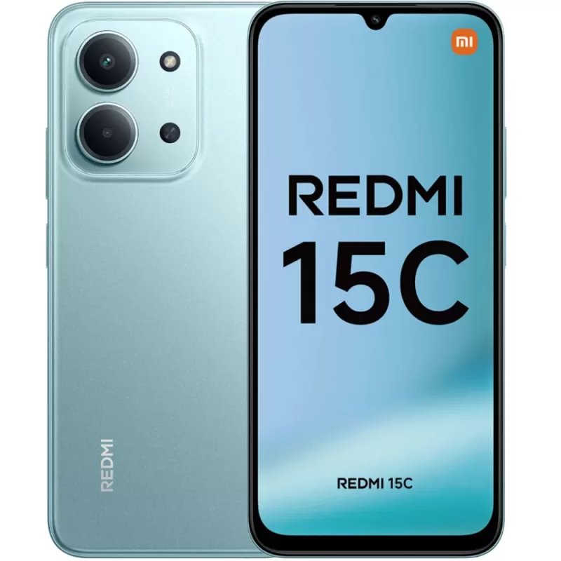 Smartphone Xiaomi Redmi 15C DS LTE 6.9" 4/256GB - Mint Green
