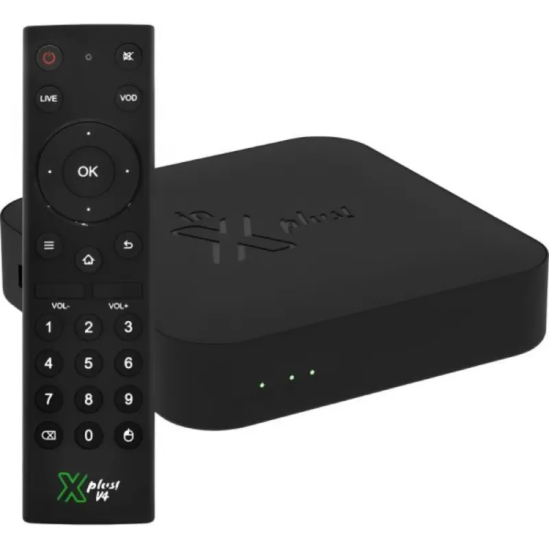 Receptor In X Plus V4 WiFi Android 2/16GB - Black