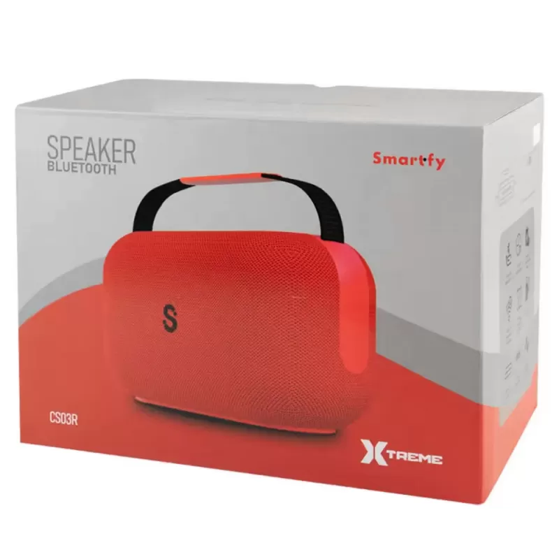 Speaker Smartfy Xtreme CS03R Bluetooth - Red