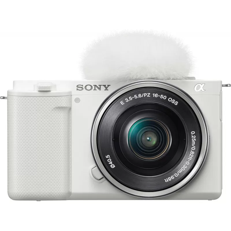 Cámara Sony ZV-E10 Kit E PZ 16-50mm F3.5-5.6 OSS - White