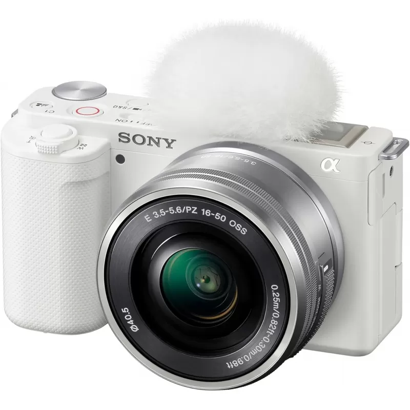 Cámara Sony ZV-E10 Kit E PZ 16-50mm F3.5-5.6 OSS - White