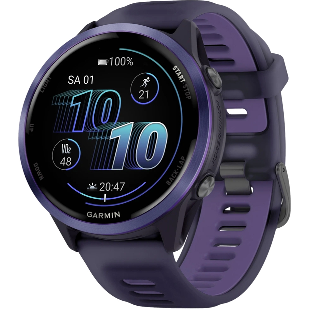 Reloj GPS Garmin Forerunner 570 47mm - Amp Indigo Purple (010-02971-02)