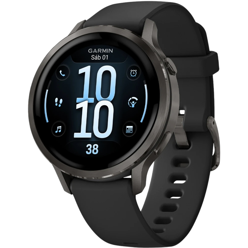 Reloj GPS Garmin Venu 4 41mm - Slate/Black (010-03013-02)