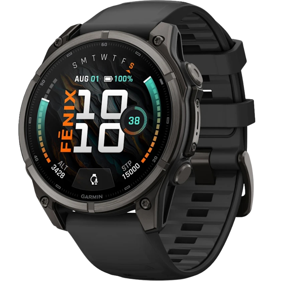 Reloj GPS Garmin Fenix 9 47mm - Carbon Gray/Black (010-04762-10)