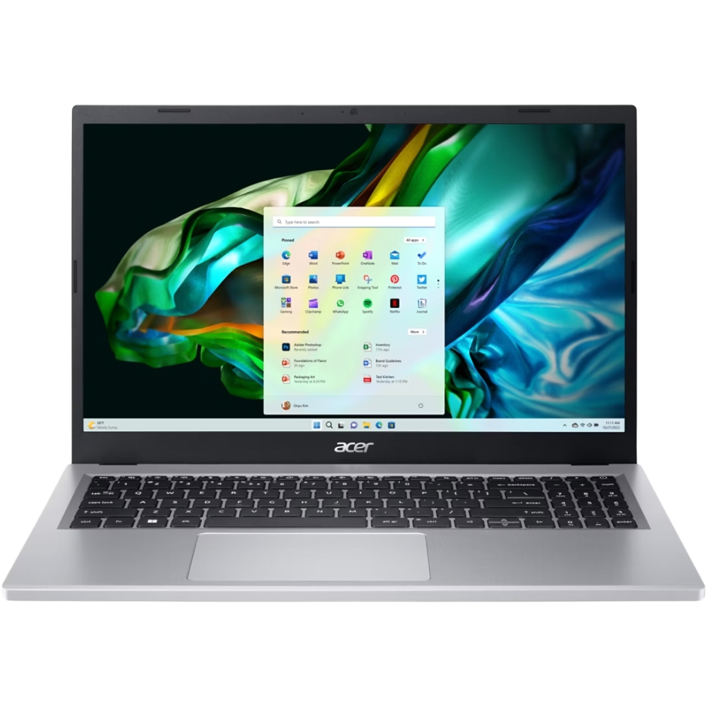 Notebook Acer Aspire 3 A315-24PT-R288 15.6&quot; Touch AMD Ryzen 5 7520U 16GB/1TB W11H - Pure Silver