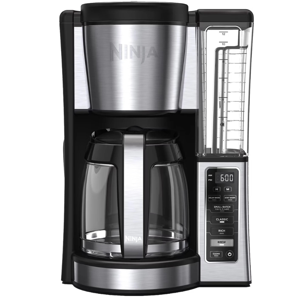 Cafetera Eléctrica Programable Ninja CE250 1100W 110V - Black/Inox