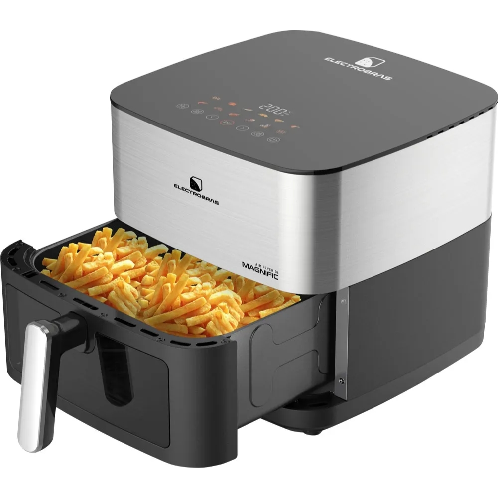 Air Fryer ElectroBras Magnific EBAF-90D 220V 2200W 9L - Black/Silver