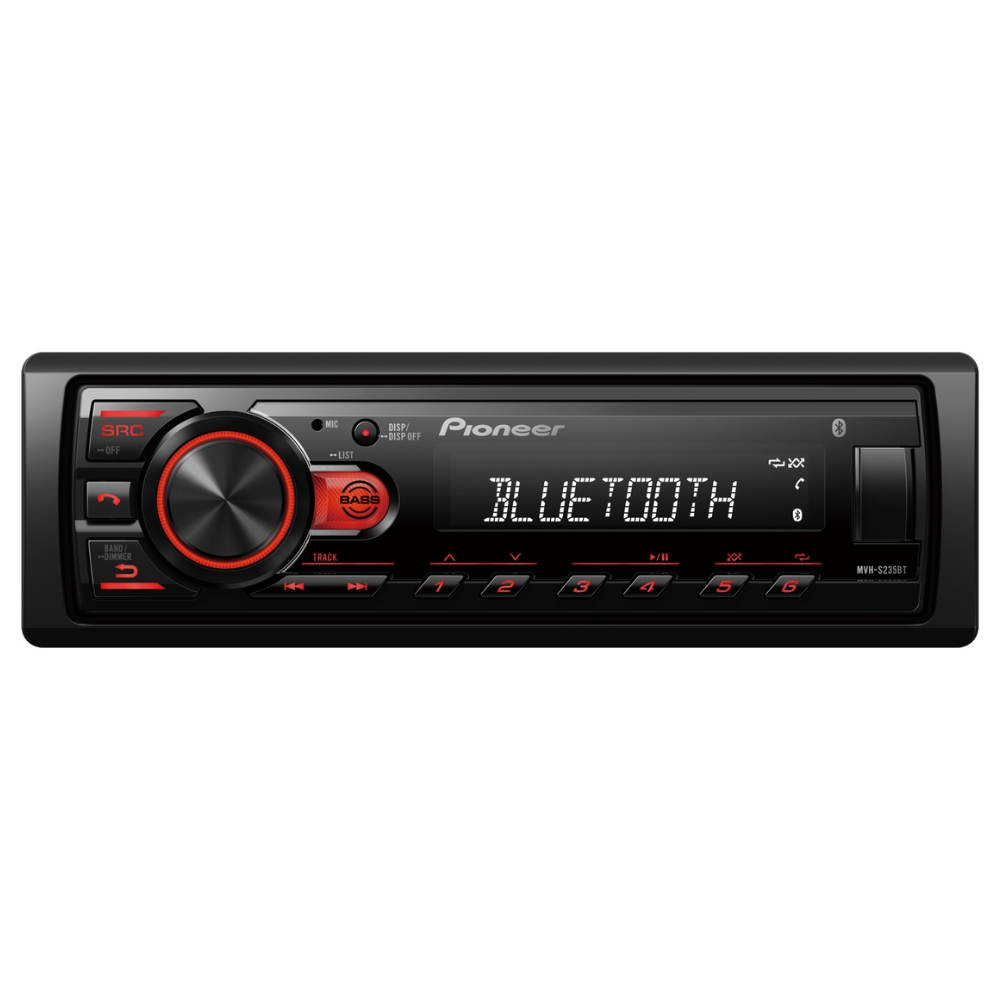 Toca Radio Pioneer MVH-S235BT Bluetooth/USB/MP3